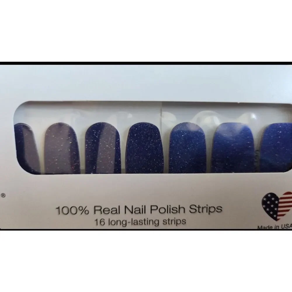 Juneau the Drill Color Street Pink Glitter Press-On Nails